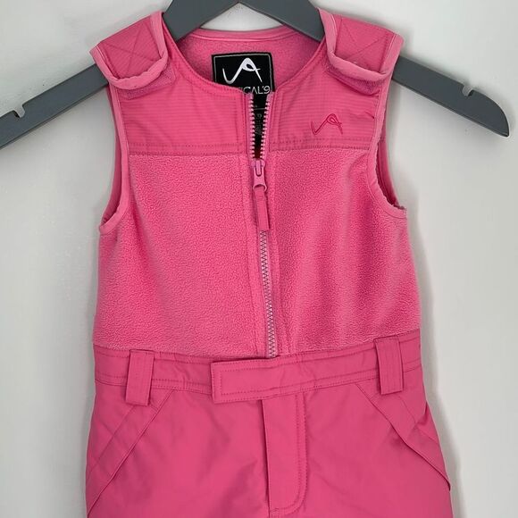 Vertical ‘9 Girls  Snow overalls. Size 4 Pink‎ - Picture 2 of 5